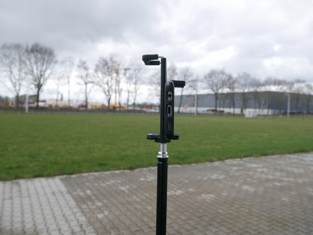 Universele Hoge Verstelbare Opvouwbare Telefoon Statief Zwart afbeelding 6