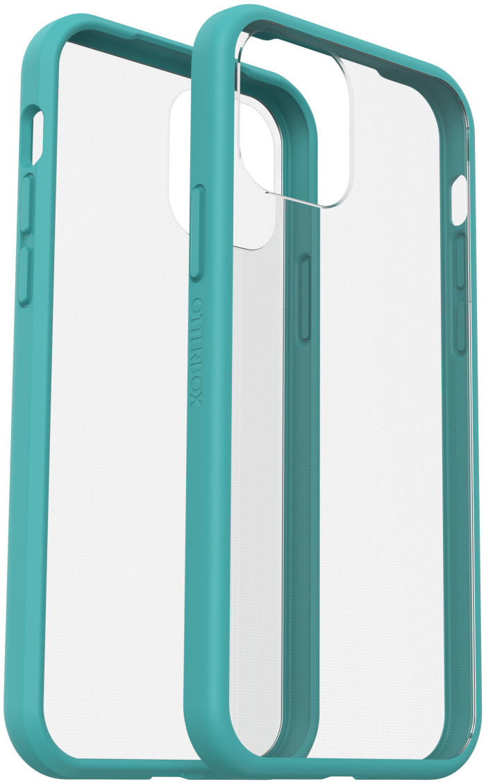 OtterBox React Apple iPhone 12 / 12 Pro Hoesje Transparant Blauw afbeelding 3