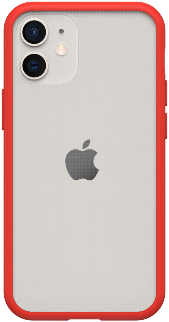 OtterBox React Apple iPhone 12 Mini Hoesje Transparant Rood afbeelding 2
