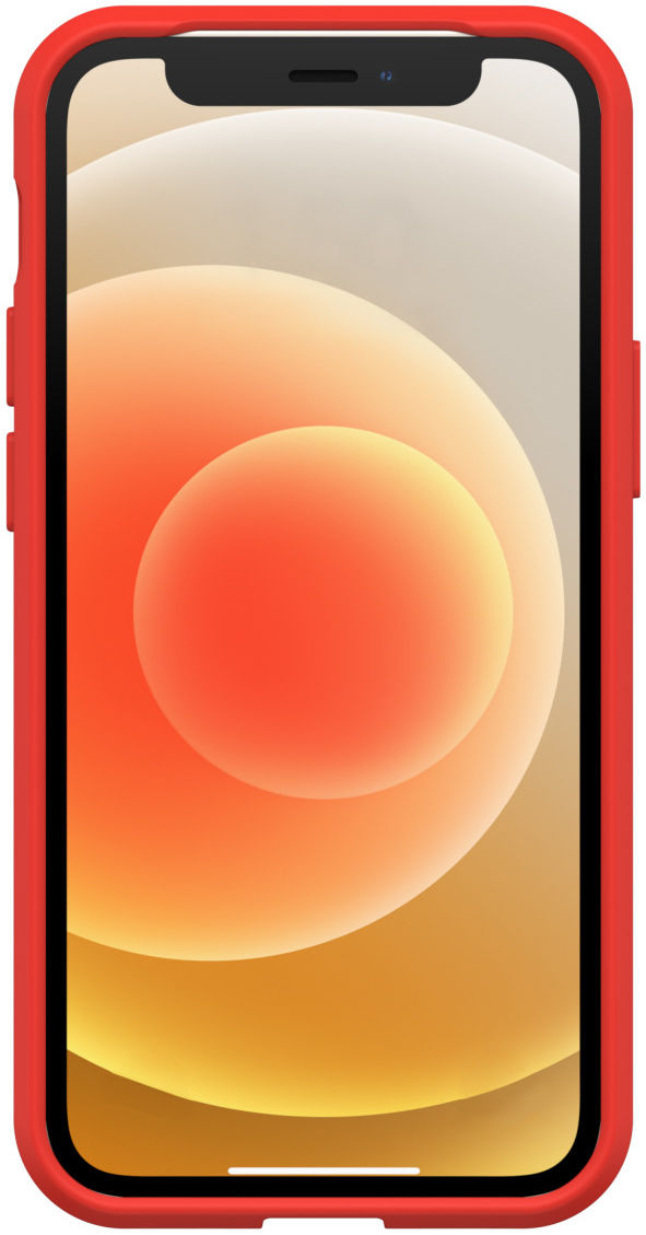 OtterBox React Apple iPhone 12 Mini Hoesje Transparant Rood afbeelding 4