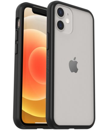 OtterBox React Apple iPhone 12 Mini Hoesje Transparant Zwart Hoesjes