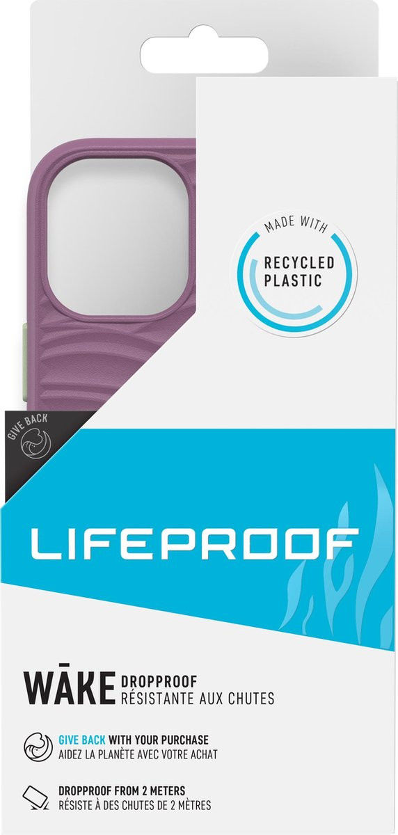 LifeProof Wake Apple iPhone 12 Mini Hoesje Back Cover Paars afbeelding 12