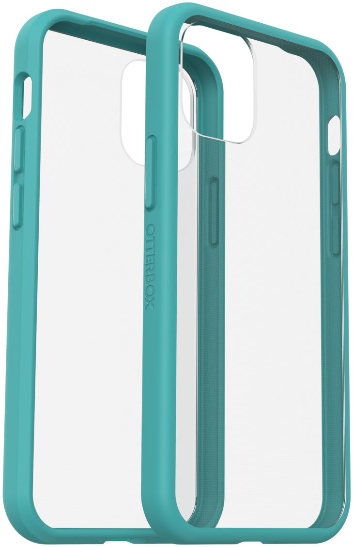 OtterBox React Apple iPhone 12 Mini Hoesje Transparant Blauw afbeelding 3