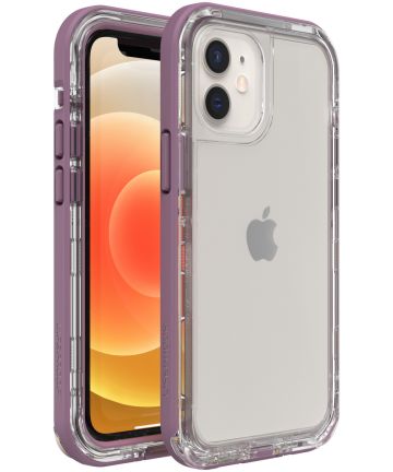 LifeProof Next Apple iPhone 12 Mini Hoesje Transparant/Paars Hoesjes