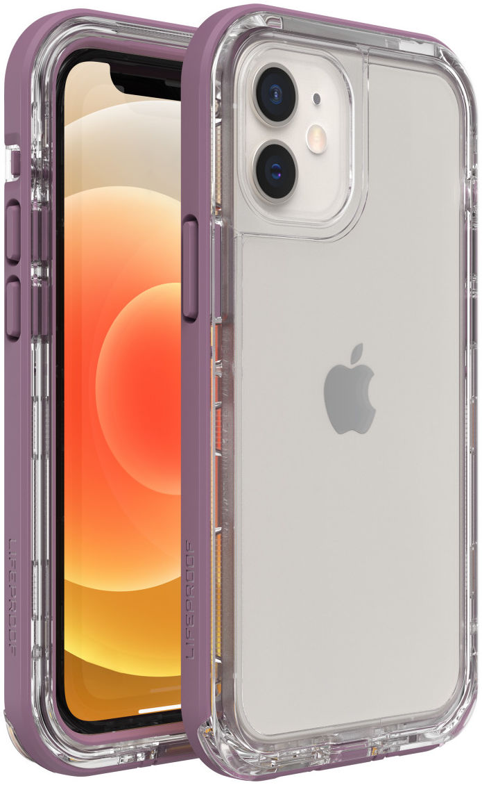 LifeProof Next Apple iPhone 12 Mini Hoesje Transparant/Paars afbeelding 1