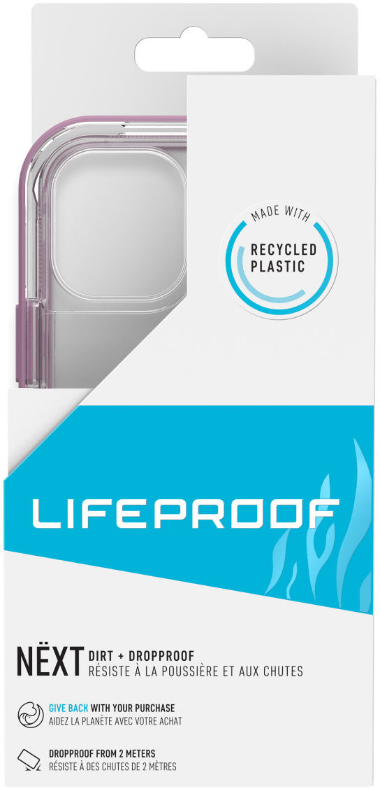 LifeProof Next Apple iPhone 12 Mini Hoesje Transparant/Paars afbeelding 13