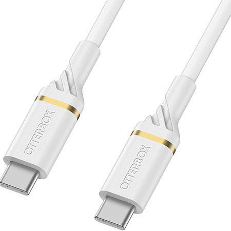 OtterBox USB-C naar USB-C met Power Delivery Kabel 2 Meter Wit afbeelding 1