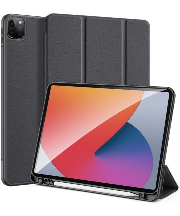 Dux Ducis Domo Apple iPad Pro 11 (2021) Hoes Tri-Fold Book Case Zwart Hoesjes