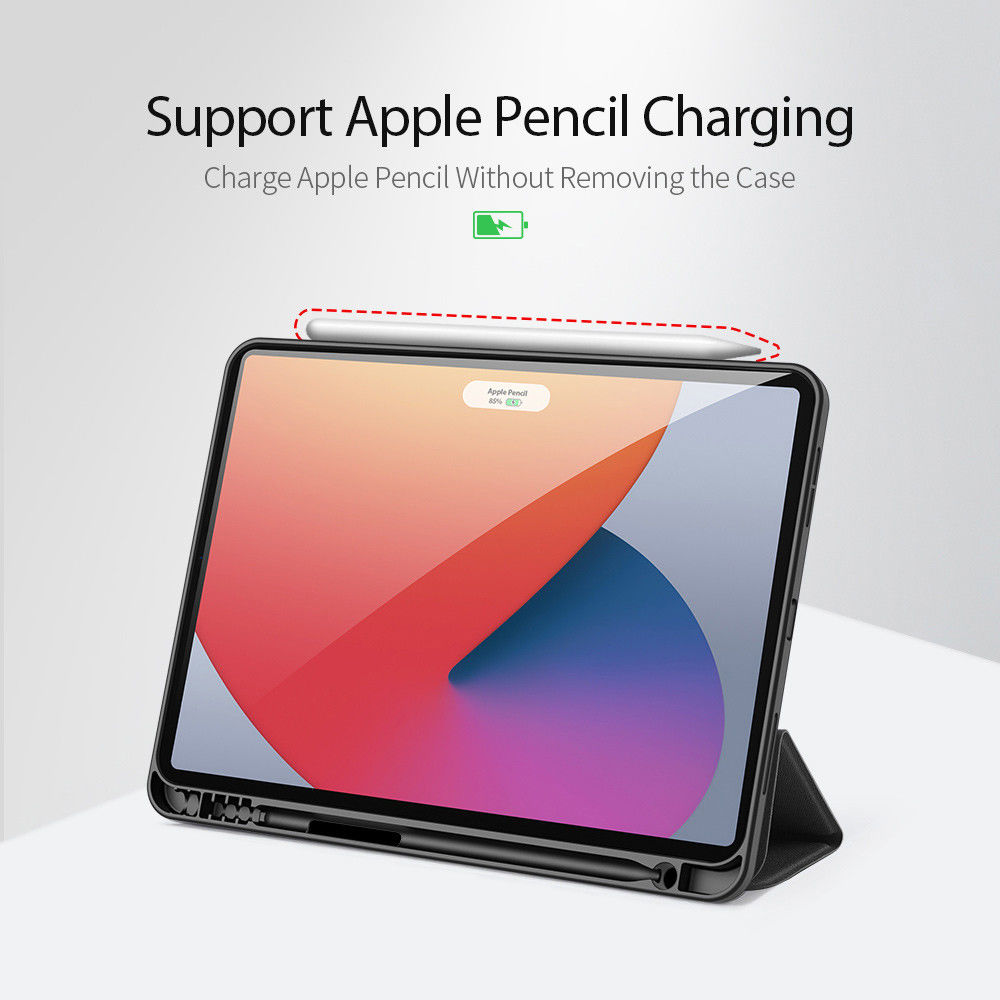 Dux Ducis Domo Apple iPad Pro 11 (2021) Hoes Tri-Fold Book Case Zwart afbeelding 11