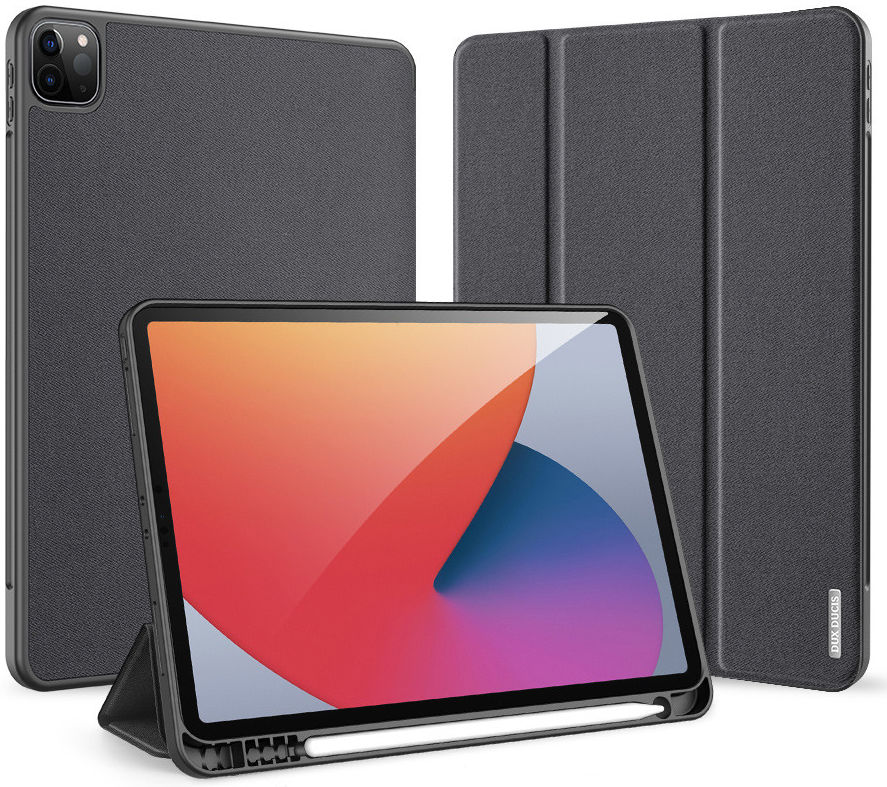 Dux Ducis Domo Apple iPad Pro 11 (2021) Hoes Tri-Fold Book Case Zwart afbeelding 2