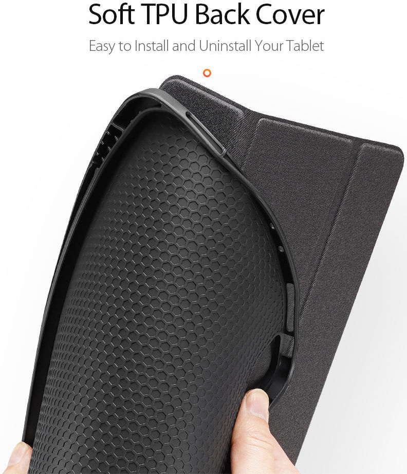 Dux Ducis Domo Apple iPad Pro 11 (2021) Hoes Tri-Fold Book Case Zwart afbeelding 7