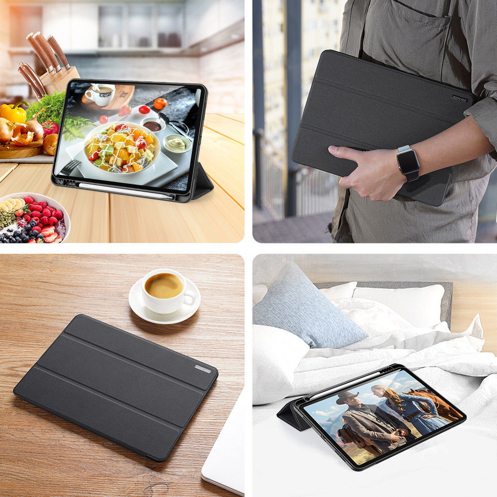 Dux Ducis Domo Apple iPad Pro 11 (2021) Hoes Tri-Fold Book Case Zwart afbeelding 12