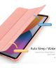 Dux Ducis Domo Apple iPad Pro 12.9 2021 Hoes Tri-Fold Book Case Roze
