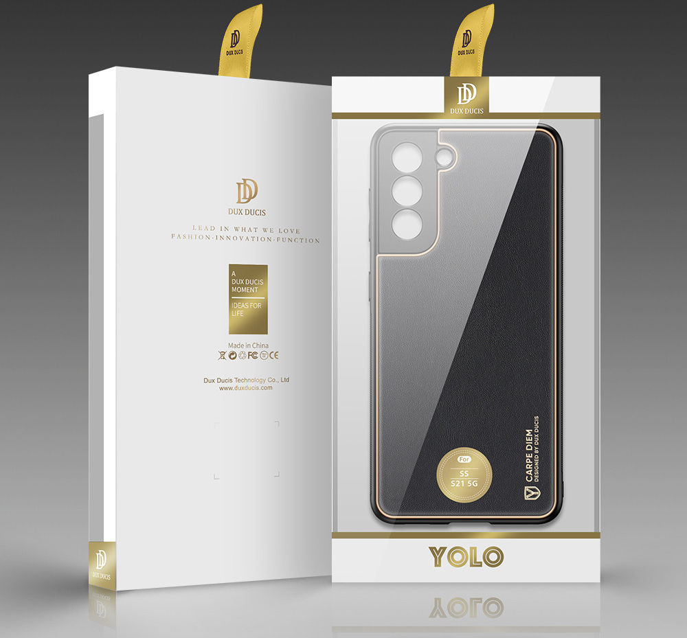 Dux Ducis Yolo Samsung Galaxy S21 Hoesje Back Cover Zwart afbeelding 14