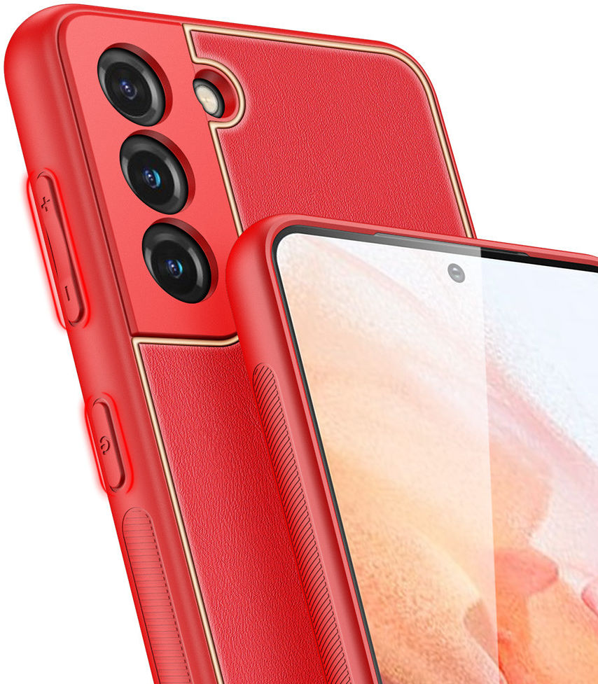 Dux Ducis Yolo Samsung Galaxy S21 Hoesje Back Cover Rood afbeelding 3