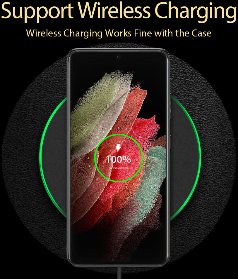 Dux Ducis Yolo Samsung Galaxy S21 Ultra Hoesje Back Cover Zwart afbeelding 7