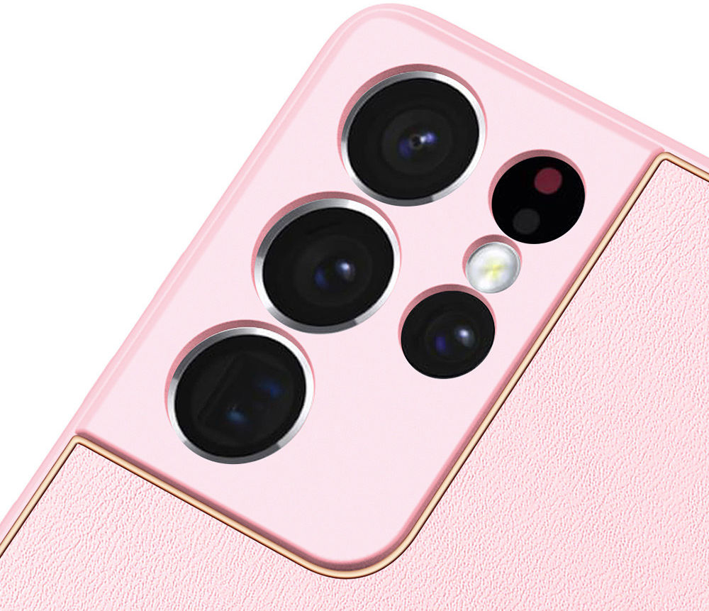 Dux Ducis Yolo Samsung Galaxy S21 Ultra Hoesje Back Cover Roze afbeelding 11