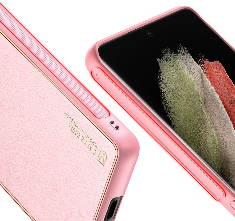 Dux Ducis Yolo Samsung Galaxy S21 Ultra Hoesje Back Cover Roze afbeelding 12
