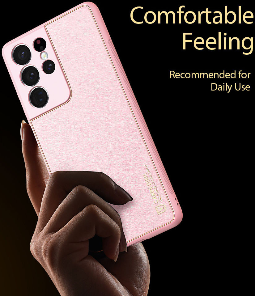 Dux Ducis Yolo Samsung Galaxy S21 Ultra Hoesje Back Cover Roze afbeelding 4