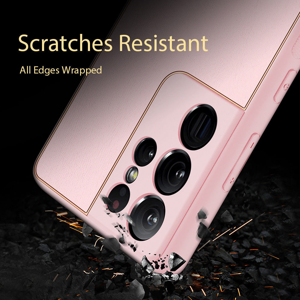 Dux Ducis Yolo Samsung Galaxy S21 Ultra Hoesje Back Cover Roze afbeelding 6