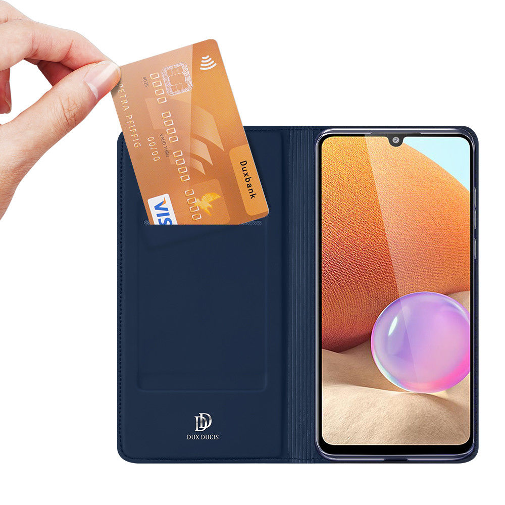 Dux Ducis Skin Pro Series Samsung Galaxy A32 4G Hoesje Blauw afbeelding 2