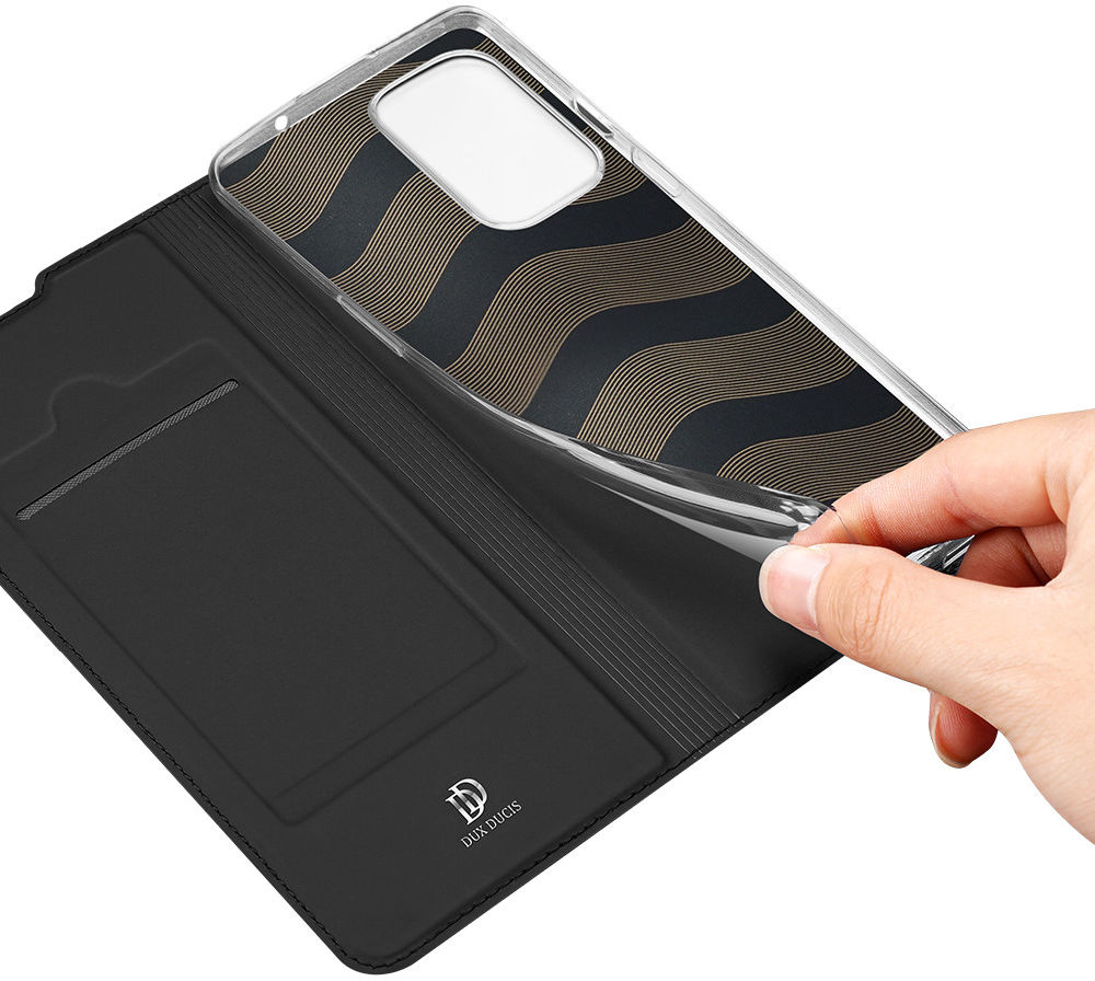Dux Ducis Skin Pro Series OnePlus 9 Hoesje Back Cover Zwart afbeelding 5
