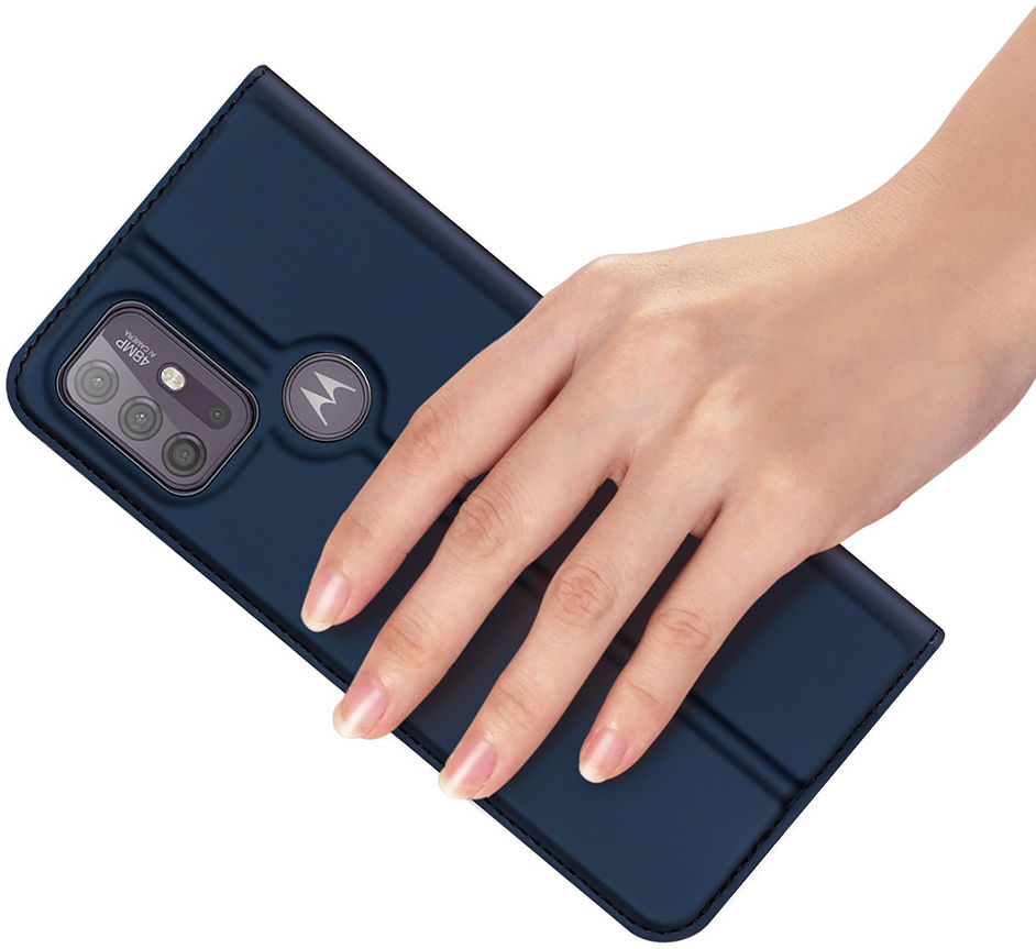 Dux Ducis Skin Pro Series Motorola Moto G10 / G20 / G30 Hoesje Blauw afbeelding 4
