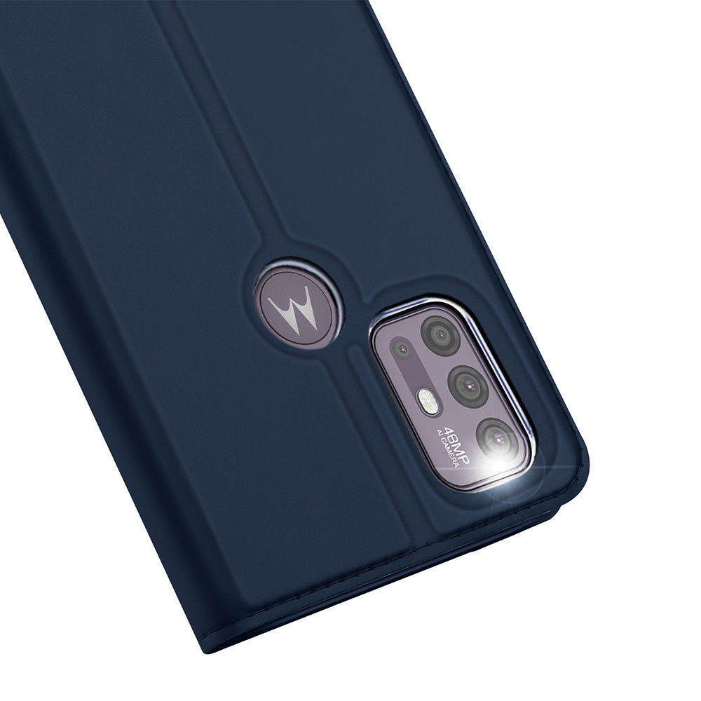 Dux Ducis Skin Pro Series Motorola Moto G10 / G20 / G30 Hoesje Blauw afbeelding 8