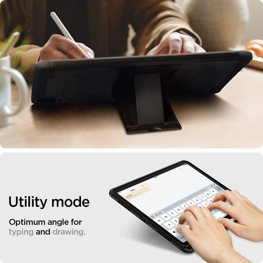 Spigen Tough Armor Pro Apple iPad Air 10.9 (2020) Hoes Zwart afbeelding 6