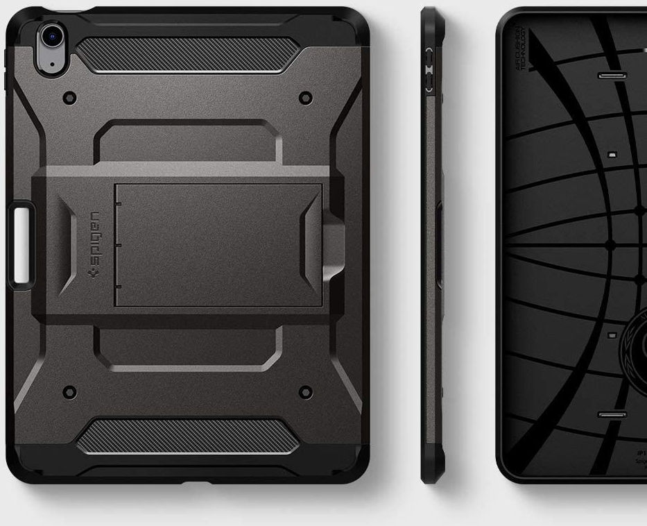 Spigen Tough Armor Pro Apple iPad Air 10.9 (2020) Hoes Zwart afbeelding 8