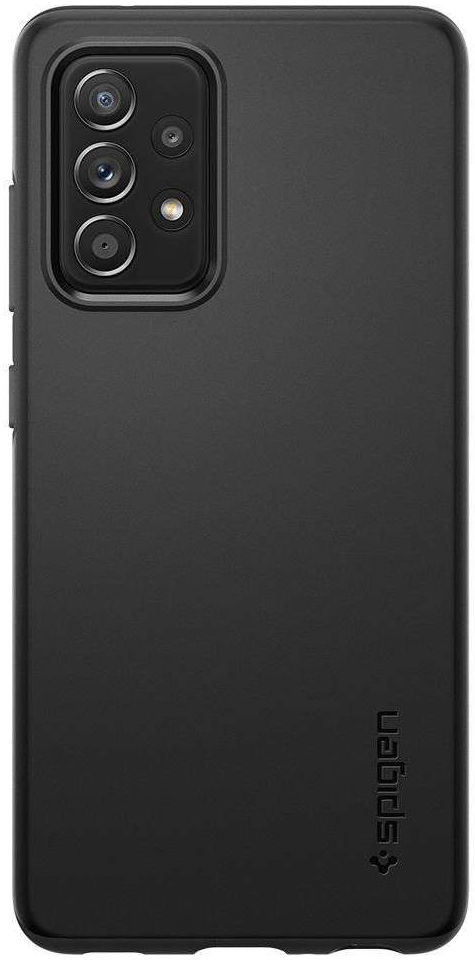Spigen Thin Fit Samsung Galaxy A52 / A52S Hoesje Back Cover Zwart afbeelding 9