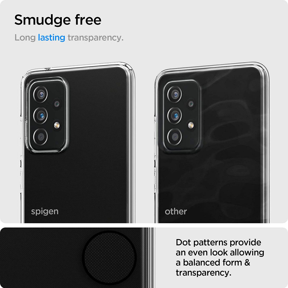 Spigen Liquid Crystal Samsung Galaxy A52 / A52S Hoesje Transparant afbeelding 5