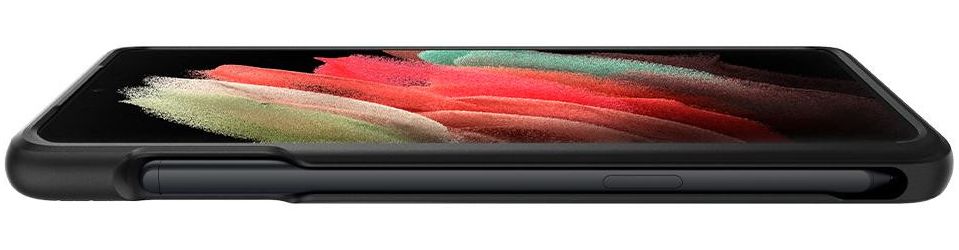 Spigen Liquid Air Pen Edition Samsung Galaxy S21 Ultra Hoesje Zwart afbeelding 18
