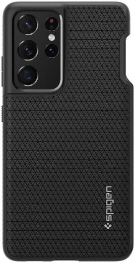 Spigen Liquid Air Pen Edition Samsung Galaxy S21 Ultra Hoesje Zwart afbeelding 12