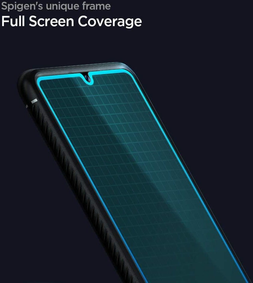 Spigen GLAS.tR Samsung Galaxy A42 Screen Protector Tempered Glass afbeelding 5