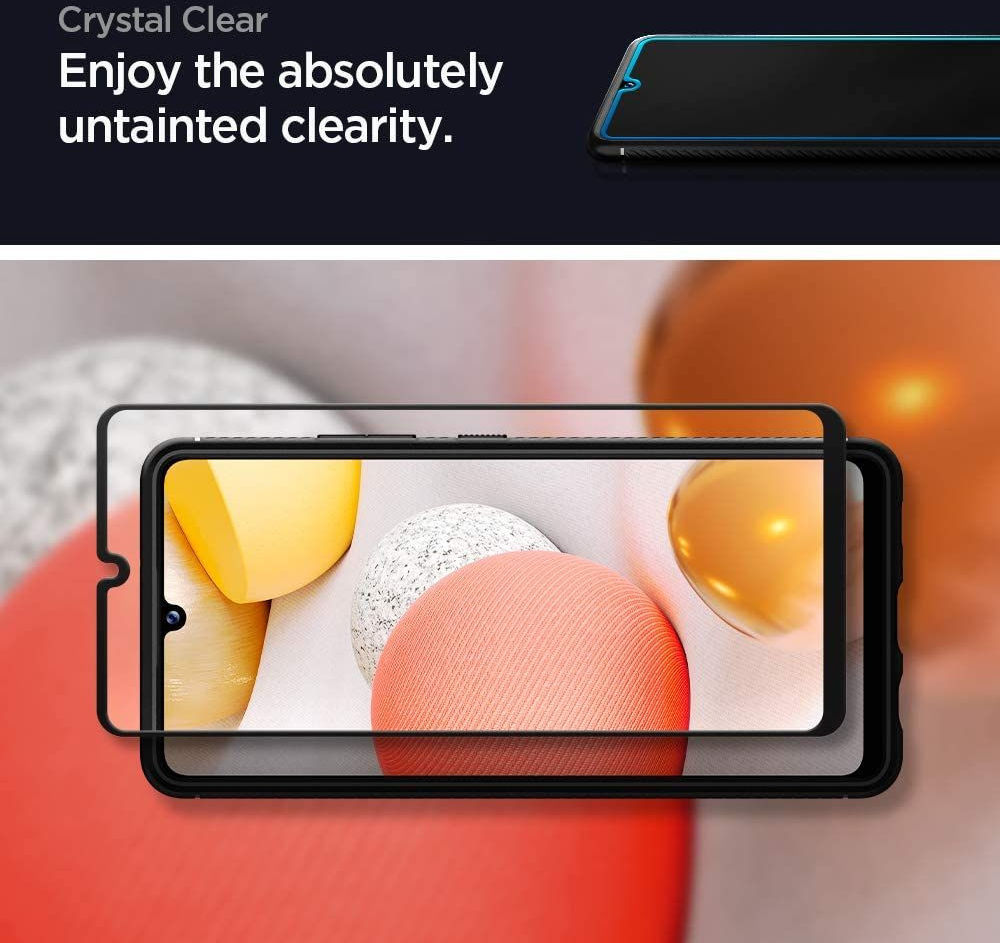 Spigen GLAS.tR Samsung Galaxy A42 Screen Protector Tempered Glass afbeelding 6