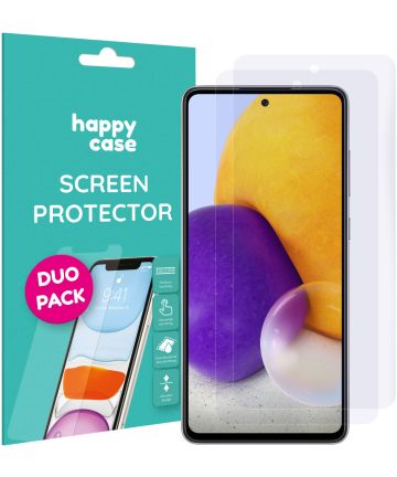 HappyCase Samsung Galaxy A72 Screen Protector Duo Pack Screen Protectors