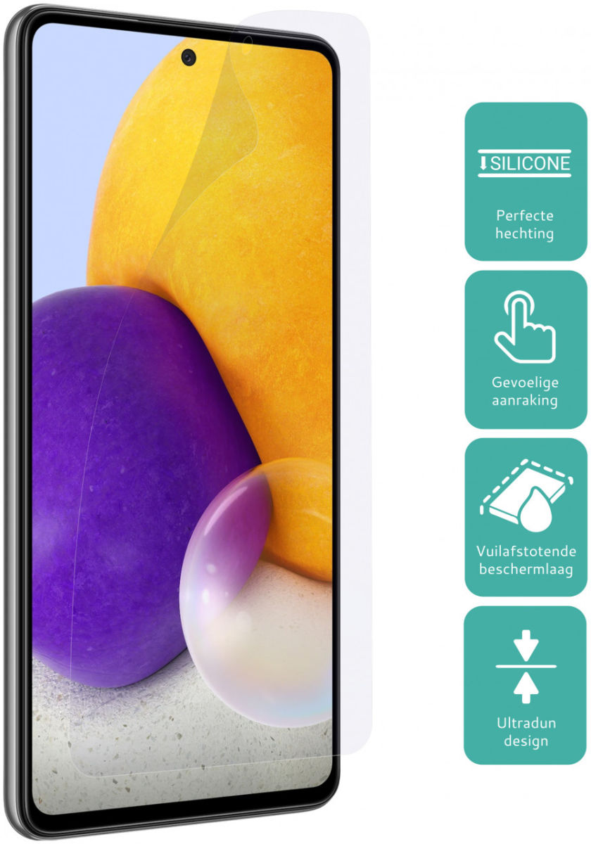 HappyCase Samsung Galaxy A72 Screen Protector Duo Pack afbeelding 2