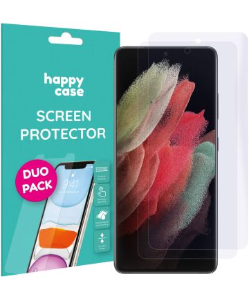HappyCase Samsung Galaxy S21 Ultra Screen Protector Duo Pack Screen Protectors