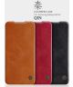 Nillkin Qin Series Book Samsung Galaxy A32 Wallet Hoesje Leer Rood