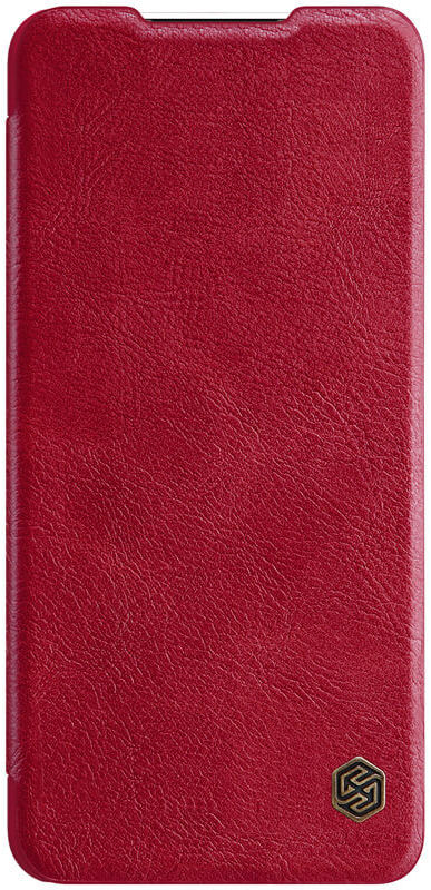 Nillkin Qin Series Book Samsung Galaxy A32 Wallet Hoesje Leer Rood afbeelding 1