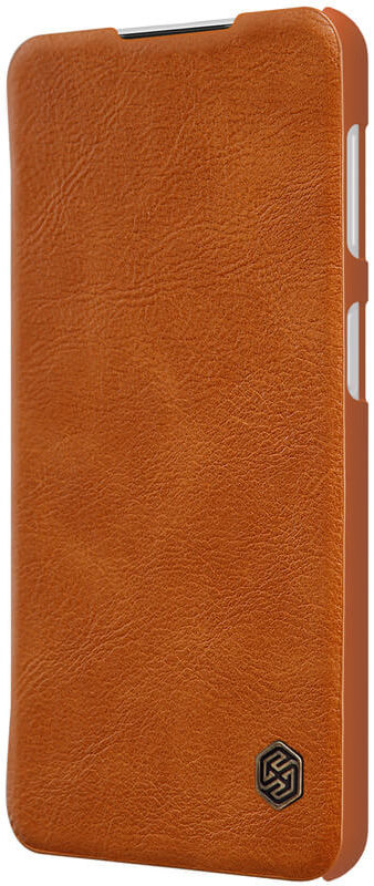 Nillkin Qin Series Book Samsung Galaxy A32 Wallet Hoesje Leer Bruin afbeelding 5