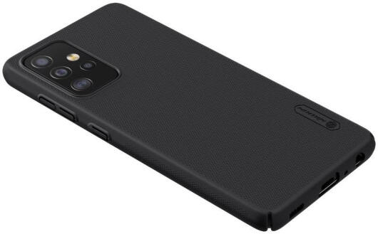 Nillkin Super Frosted Shield Hoesje Samsung Galaxy A52 / A52S Zwart afbeelding 6