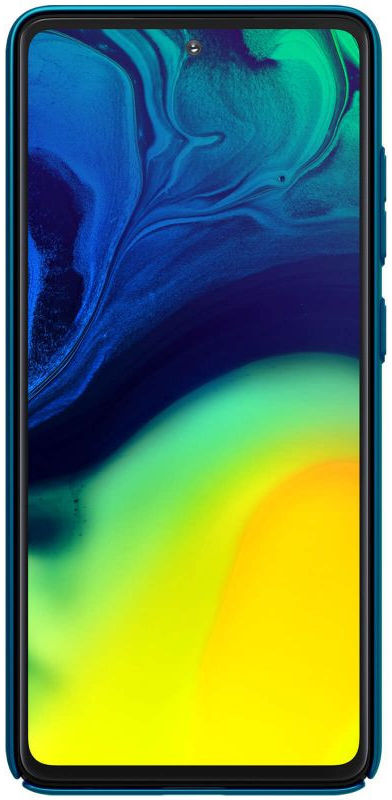 Nillkin Super Frosted Shield Hoesje Samsung Galaxy A52 / A52S Blauw afbeelding 2