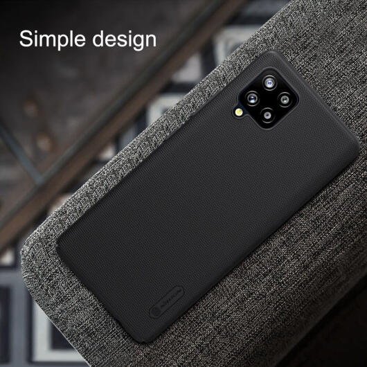 Nillkin Super Frosted Shield Hoesje Samsung Galaxy A42 Zwart afbeelding 8