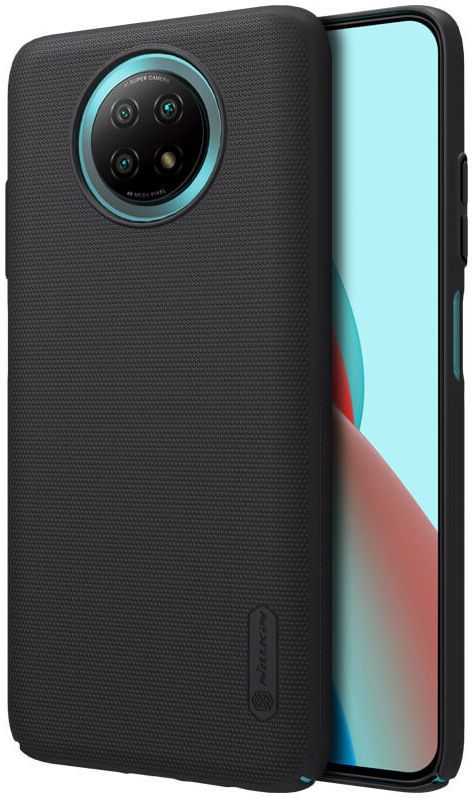 Nillkin Super Frosted Shield Hoesje Xiaomi Redmi Note 9T Zwart afbeelding 1