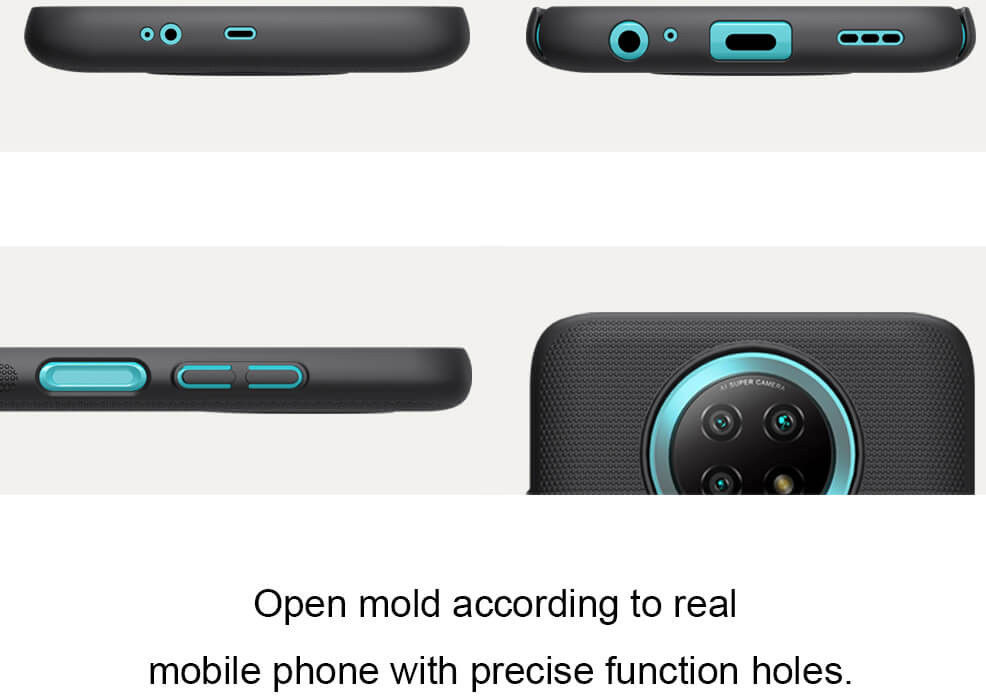 Nillkin Super Frosted Shield Hoesje Xiaomi Redmi Note 9T Zwart afbeelding 12