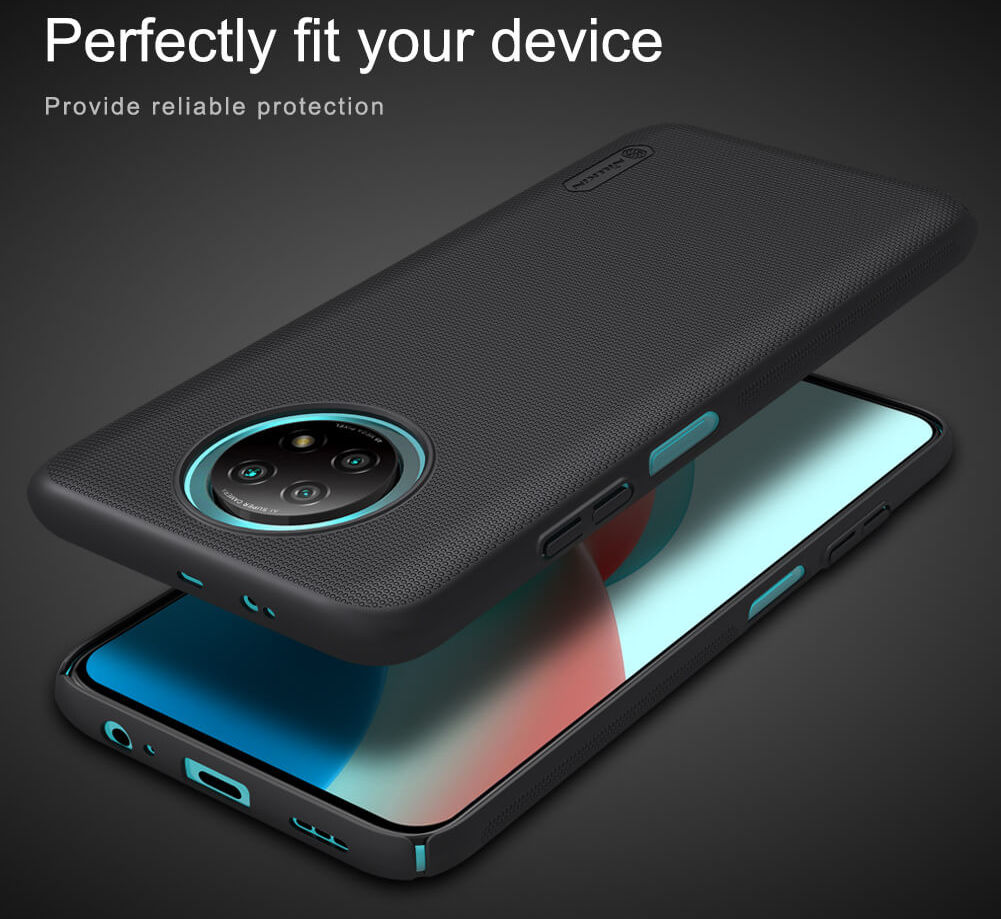 Nillkin Super Frosted Shield Hoesje Xiaomi Redmi Note 9T Zwart afbeelding 15
