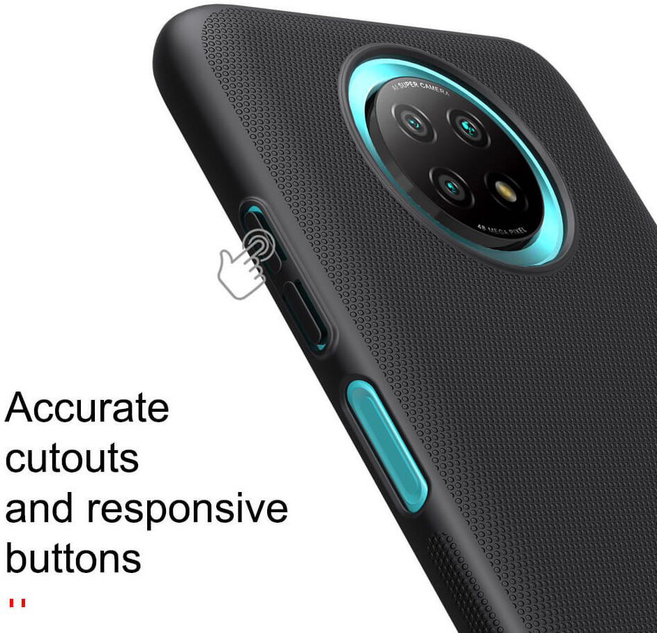 Nillkin Super Frosted Shield Hoesje Xiaomi Redmi Note 9T Zwart afbeelding 16