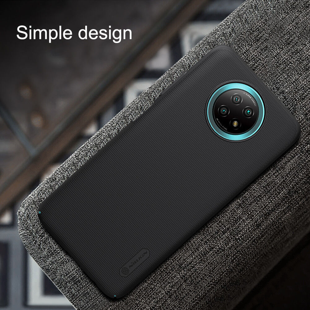 Nillkin Super Frosted Shield Hoesje Xiaomi Redmi Note 9T Zwart afbeelding 9